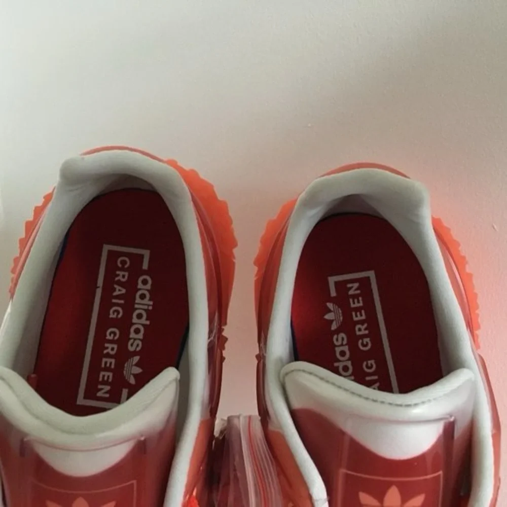 Adidas x Craig Green red orange water resistant sneakers shoes